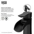 thumbnail image 6 of VIGO Paloma Single Handle Single-Hole Bathroom Faucet in Matte Black, 6 of 10