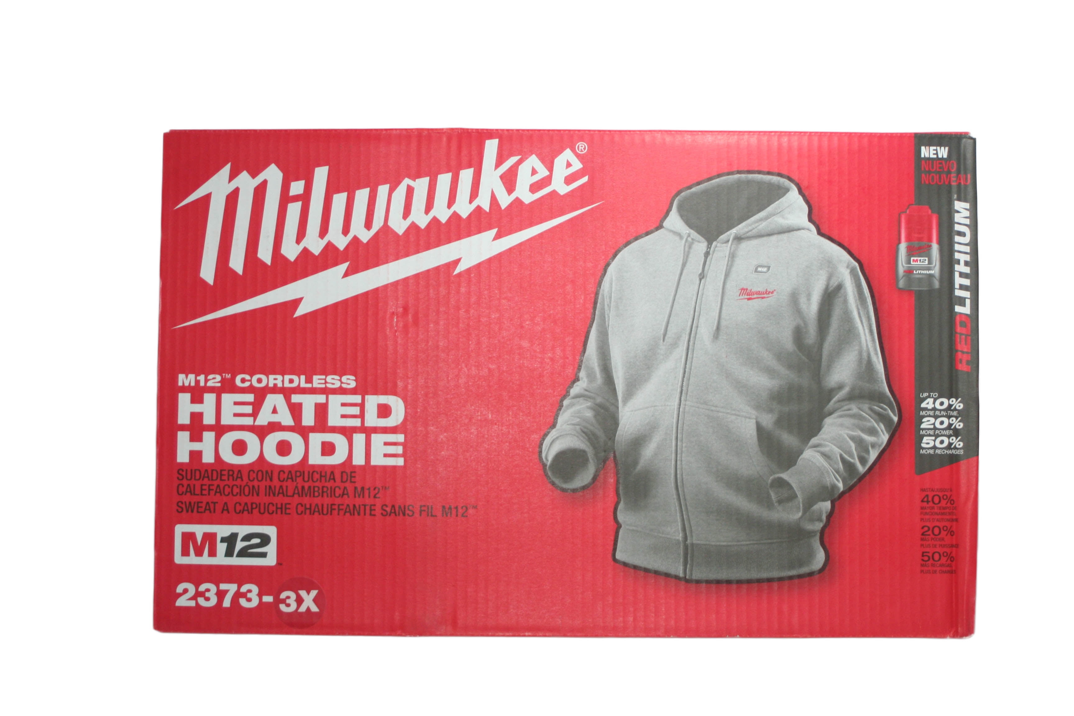 milwaukee heated hoodie 2xl