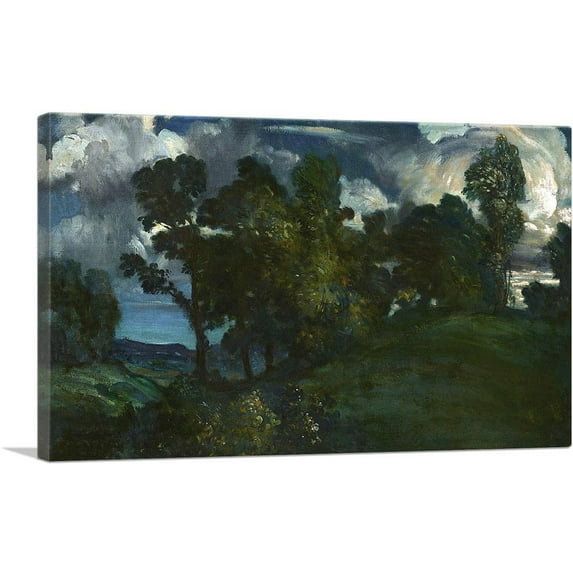 ARTCANVAS Night's Overture Canvas Art Print by Arthur Bowen Davies - Size: 40" x 26" (1.50" Deep)