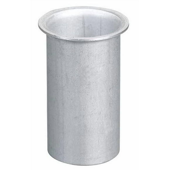 Moeller Marine Boat Drain Plug Tube 021002-300D For Use With Snap-Tite/Turn-Tite/Trail-N-Bail Drain Plug; Flanged 90 Degree On One End; Boat Transom/Boat Motorwell/Boat Livewell/Boat Baitwell Mount