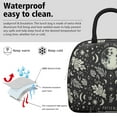 thumbnail image 3 of Lunch Bag Lunch Box for Women Reusable Insulated Lunch Bags,Water-Resistant Gothic Cooler Lunch Tote Bag, Large Capacity for Work Travel Picnic, 3 of 6