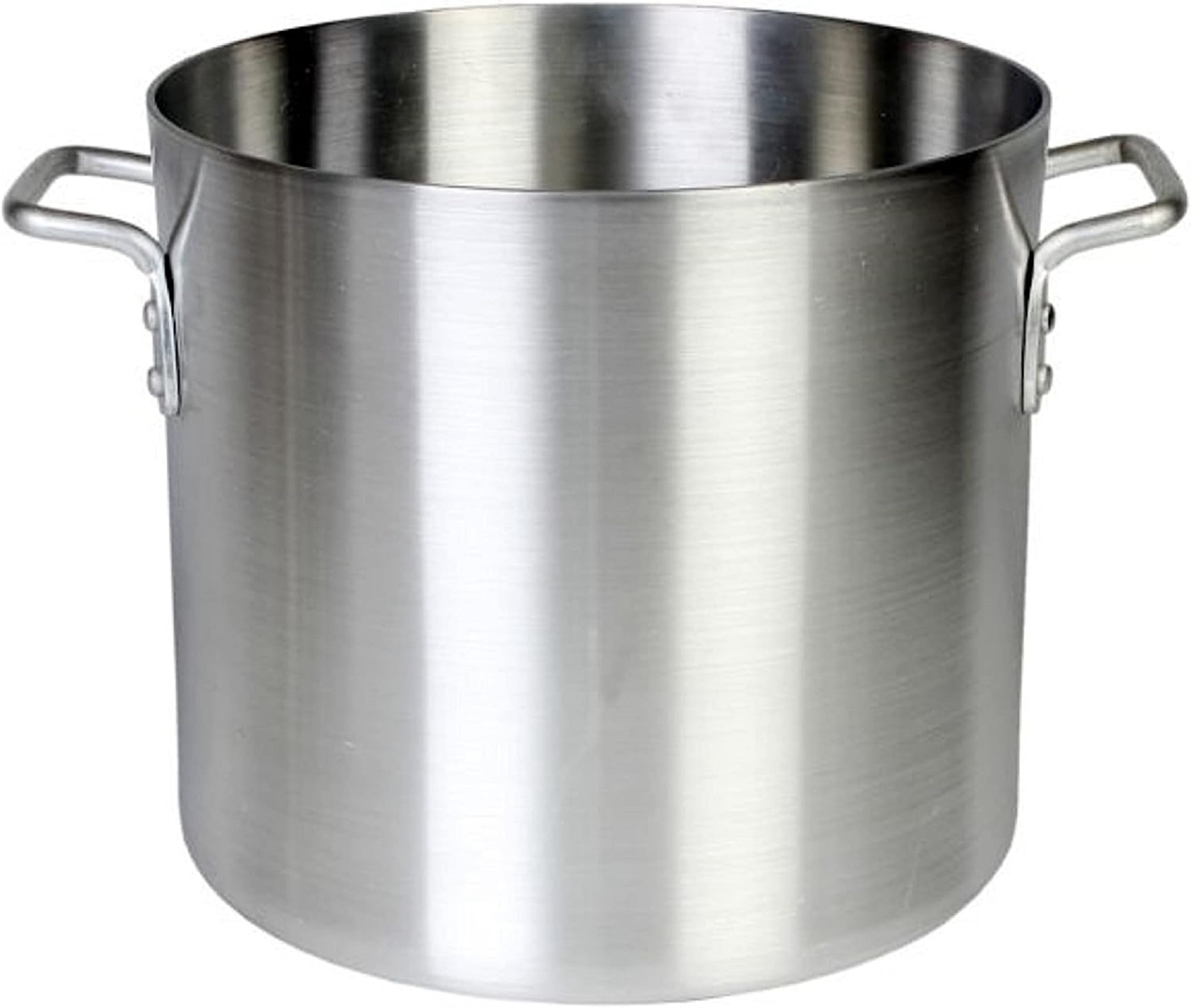 TrueCraftware 16 qt. Aluminum Stock Pot- Multipurpose Pot for Pasta Soup Pot Large Stockpot Stew Pot Simmering Pot Dishwasher Safe, NSF Certified
