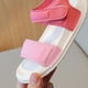 thumbnail image 3 of Toes Abiertos Zapatos Planos Sandalias para Verano Sin Deslizamiento Suela (36) Rojo, 3 of 9