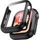 thumbnail image 1 of Yanonmyfd 2 Unidades Funda para Apple Apple Watch Series 9 (2023) Series 8/7 41mm con Protector de Pantalla, Completa Vidrio Templado Protectora, [Resistente a Rasguños] iWatch Cover - Transparente, 1 of 24