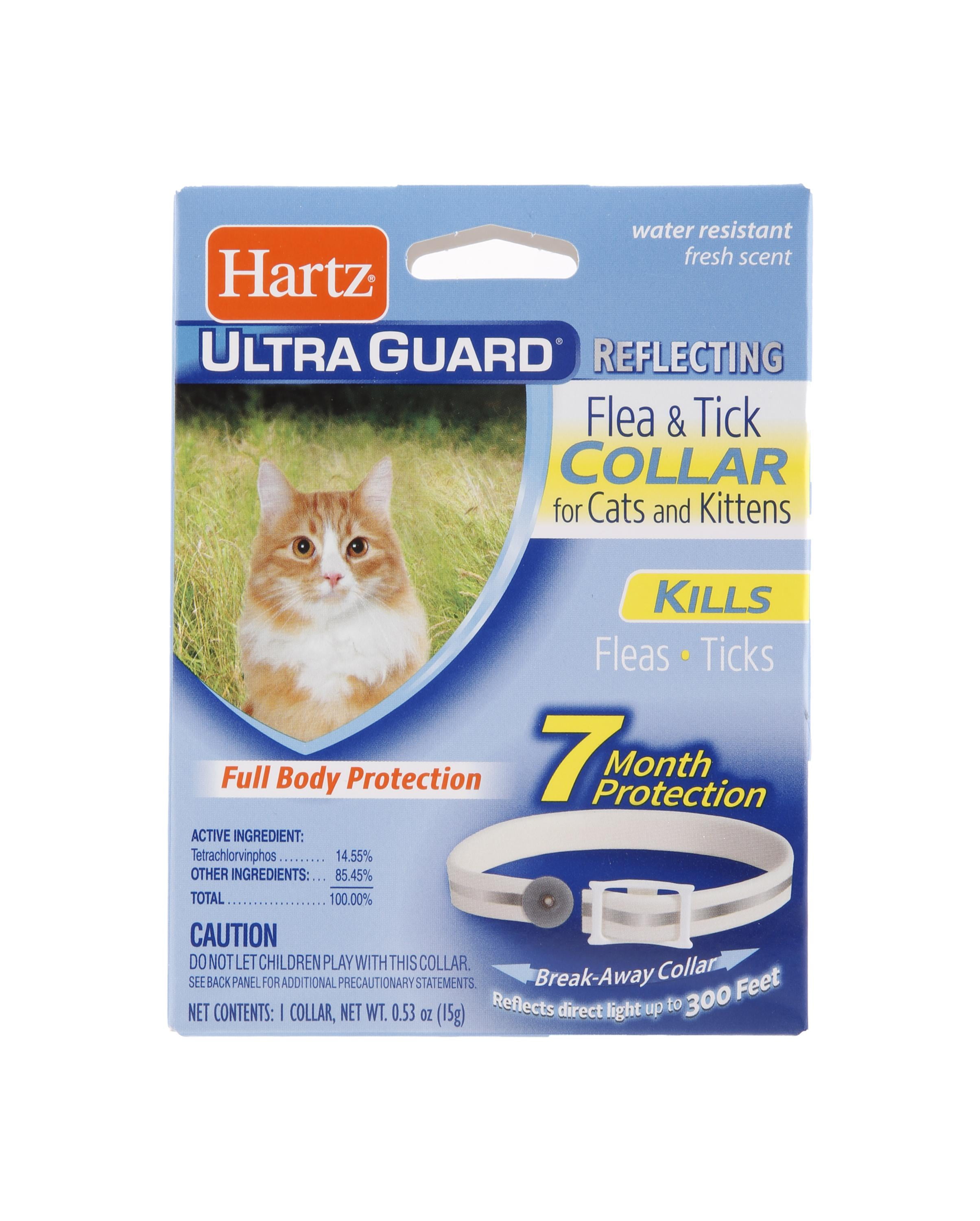 Hartz UltraGuard Reflecting Flea & Tick Collar for Cats and Kittens, 7
