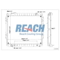 thumbnail image 2 of REACH Radiator 41-1774 for 04-95 Toyota Tacoma, 2 of 4