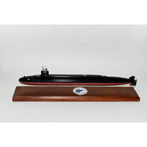 USS West Virginia SSBN-736 Submarine Model,Navy,Scale Model,Mahogany,20 inch,Ohio Class