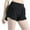 Black, variant on IROINNID Women's Versatile Elastic Loose Quick-drying Casual Shorts