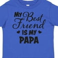 thumbnail image 4 of Inktastic My Best Friend is My Papa with Hearts Boys or Girls Toddler T-Shirt, 4 of 5