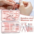 thumbnail image 2 of Nail Clipper Set Manicure Tools Professional Stainless Steel Nail Cutter, 2 of 11