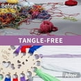 thumbnail image 5 of 5 Pcs Wooden Floss Organizer Embroidery Floss Holder Needlework Thread Sorter for Stitch Projects for diy, 5 of 5