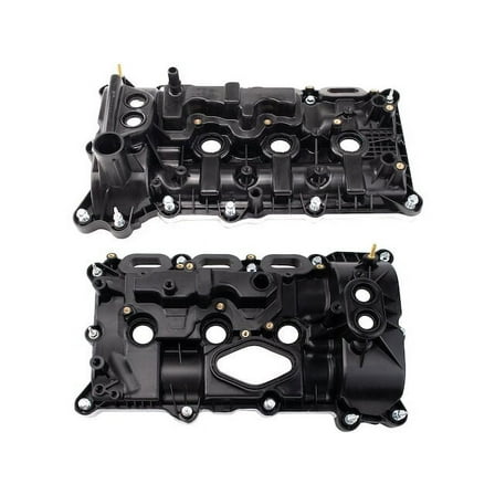 Engine Valve Cover Set 2 Piece - Compatible with 2017 - 2023 Ford F-150 2018 2019 2020 2021 2022