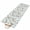 LightCyan, variant on Bunny Floral Easter 2'x6' Runner Rugs for Hallway Kitchen Bedside Non Slip, Elegant Pastoral Spring Floral Rabbits Entryway Rug Runners with Rubber Backing, Long Carpet Runner for Laundry Room
