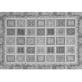 thumbnail image 1 of Ahgly Company Indoor Rectangle Oriental Gray Modern Area Rugs, 2' x 4', 1 of 4