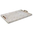 thumbnail image 5 of Regina Andrew 20-1039 Multi-Tone 24" Wide Bone And Brass Tray - Natural, 5 of 5