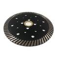 thumbnail image 2 of (10 Pack) DPT 4" Diamond Blade Turbo for Cutting Granite, Stone, Marble, Masonry,Concrete, 2 of 2
