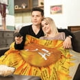 thumbnail image 6 of Christian Gifts Inspirational Blanket with Bible Verse Spiritual Religious Gift for Women Christian Birthday Gift for Mom Wife Healing Throw Blanket (Sunflower-Yellow, 60"x80"), 6 of 6