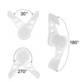 thumbnail image 4 of Unique Bargains 360 Degree Plant Stem Training Clips, 30 Pcs Adjustable Plant Bender, Clear, 4 of 6