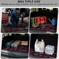 thumbnail image 3 of COEQINE Universal Trunk Liner for Dogs Cats, All Season Washable Cargo Cover Heavy Duty Rear Trunk Mat for for SUV Sedan Truck, 29" x 39", Deer Camo American Flag Pink, 3 of 7