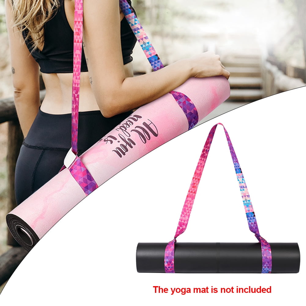 Akoyovwerve Yoga Mat Strap Elastic Adjustable Sling For Mat Carrier