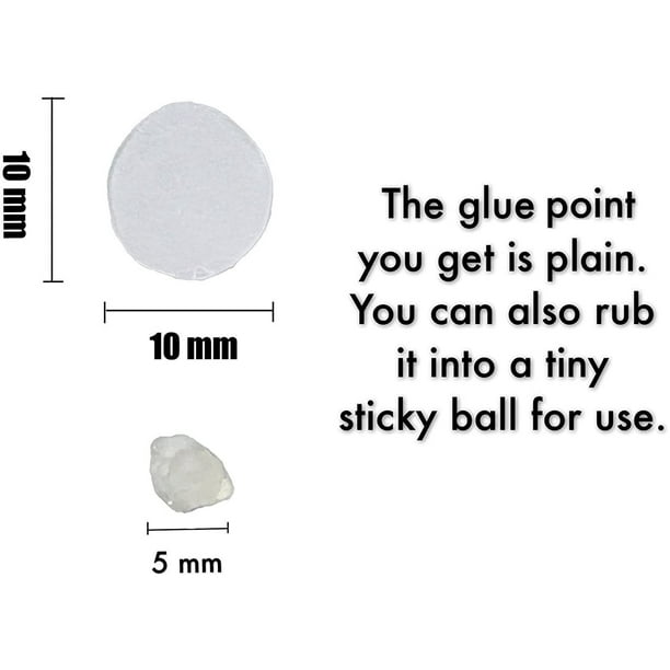 Balloon Glue Dots Double Sided 1200pcs Non-liquid Glue For