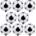 thumbnail image 1 of 8Pcs Soccer Foil Balloons Set, 22 inch 4D Soccer Mylar Foil Balloons and 18 inch Multicolor Football Foil Balloons for Boys Kids Soccer Ball Fans Birthday Party World Cup 2022 Decoration Supplies, 1 of 37