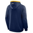 thumbnail image 3 of Men's Fanatics Navy Denver Nuggets Pick & Roll Defender Pullover Hoodie, 3 of 3