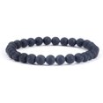 thumbnail image 1 of GHSDFBB | Small, Medium, Large Sizes | Gemstone Beaded Stretch Bracelet | 6mm Round Beads, 1 of 6
