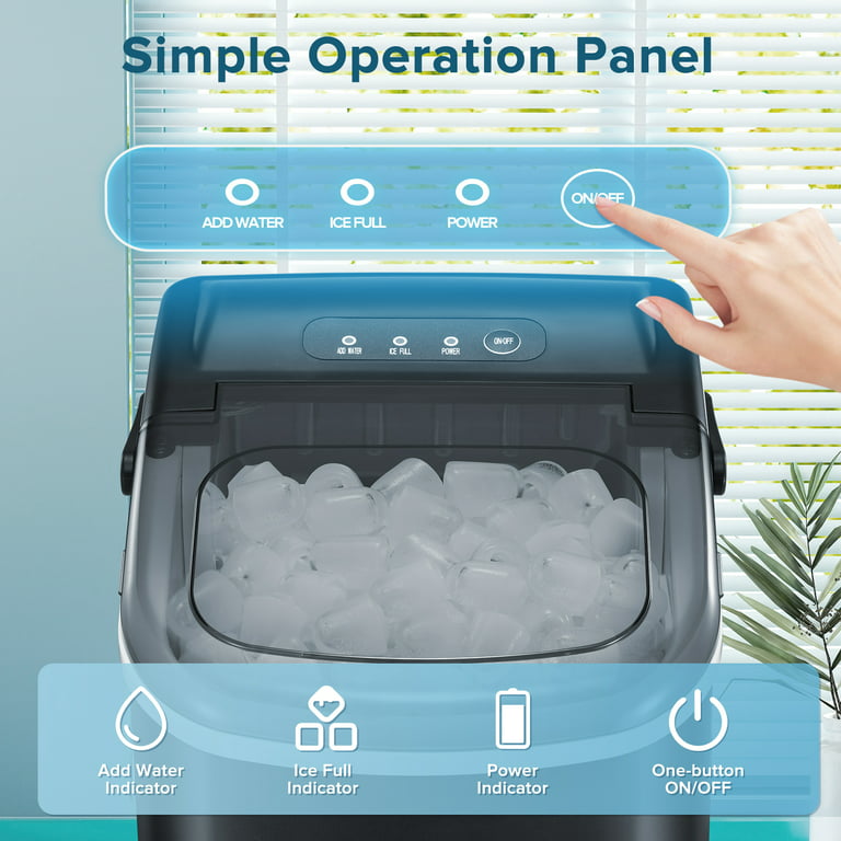 Dropship Home Portable Self-Clean Countertop Ice Maker to Sell Online at a  Lower Price