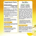 thumbnail image 4 of Herbion Naturals Cough Drops with Natural Honey Lemon Flavor, Sugar-Free with Stevia, Dietary Supplement, Soothes Cough, For Adults and Children over 6 years, 25 Drops, No Artificial Flavor, No Added, 4 of 13