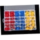 thumbnail image 2 of Kit surtido de conectores de calibre, terminales de engarce sin soldadura, anillo de horquilla de pala, bala a tope aislado eléctrico de desconexión rápida mixta, 2 of 5