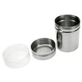 thumbnail image 2 of opvise Stainless Steel Chocolate Shaker Flour Powder Icing Sugar Coffee Sifter + Lid Silver, 2 of 7