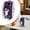 B, variant on 16.5 Yards Halloween Ribbons, Purple Halloween Ribbons Ghost Shape Craft Ribbons Trim Embellishment for Gift Wrapping Halloween Party Decoration