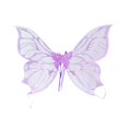thumbnail image 2 of Ailes de Papillon pour Filles Ailes Fairy pour Fêtes à Thème de Carnaval Jeu de Rôle Violet, 2 of 10