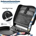 thumbnail image 4 of FORMRS Zipper Binder with Shoulder Strap 2-inch Ring 500 Sheet Capacity File Bag, Abstract Snow Mountain, 4 of 5