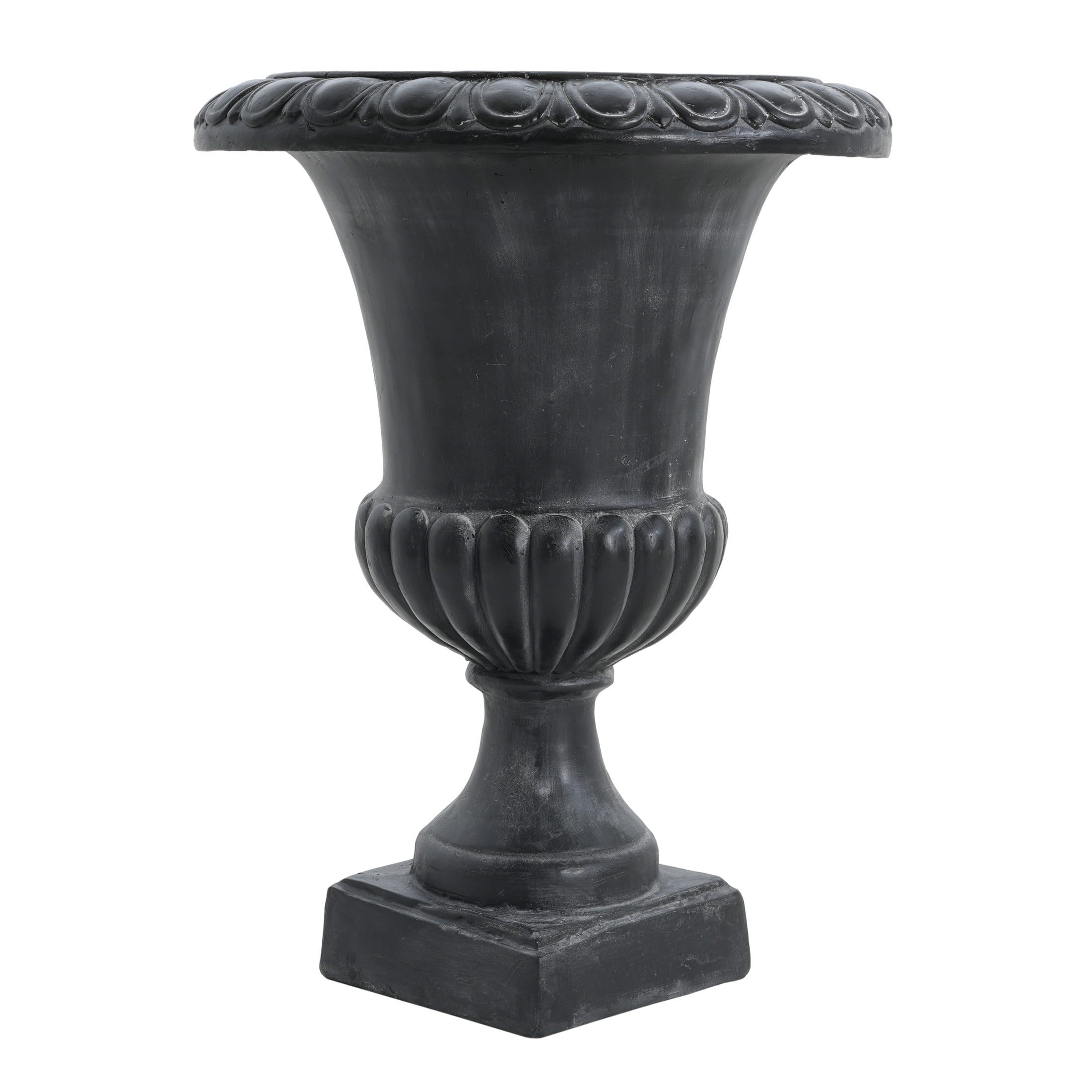Christopher Knight Home 25.75" MGO Classic Garden Urn Planter, Antique Black