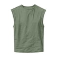 thumbnail image 4 of Swim Tank Top Men Sleeveless Undershirts Stringer Tank Top Soft Casual Muscle Tank Base Layer Shirt Regular and Big & Tall Fitness Clothing, 4 of 4