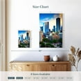 thumbnail image 4 of Elephant Stock Houston Courthouse Square Wall Art - Vertical Canvas Wall Art - Living Room Wall Decor - Places Canvas - Beige And Blue Decor By John Coletti - 16" x 24", 4 of 8