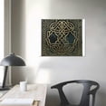 thumbnail image 4 of Orinice Celtic Knot Fine Art Aesthetic Poster & Print Wall Painting for Classroom Kitchen Office Farmhouse Bathroom Room Decor Pictures Wall Art Painting Ready to Hang Canvas Living Room, 4 of 6