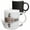 Multicolor, variant on 3drose, Pebble Stone Cairn Zen Style Reflecting in Water, 11oz Two-tone Black Mug