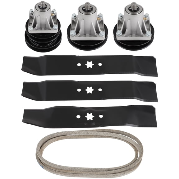 CCIYU Mower Deck Rebuild Kit, 46" Lawn Mower Deck Parts Rebuild Kit Fit for MTD for MTD Gold, Yard Machines, Yard Man, for Huskee 13BX775H031 (2009), for Cub Cadet LT1045 LT1046