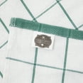 thumbnail image 5 of Arkwright Kitchen Towels (Bulk Case of 144), 15 x 25 in., 100% Cotton, Green & White Windowpane Pattern, 5 of 11