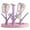 Pink, variant on Eqslft Baby Bottle Drying Rack with Tray, Creative Tree Branch Baby Bottle Dryer Holder for Bottles, Teats, Cups, Pump Parts and Accessories(1PC)
