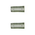thumbnail image 3 of Soidarity Tabletas para mejorar las uñas Diseño de punto elegante Uña falsa Aspecto resistente a los arañazos Consejos de manicura JM-08Green JM-08Verde 2Conjunto, 3 of 6
