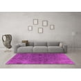 thumbnail image 3 of Ahgly Company Indoor Square Oriental Pink Industrial Area Rugs, 6' Square, 3 of 4