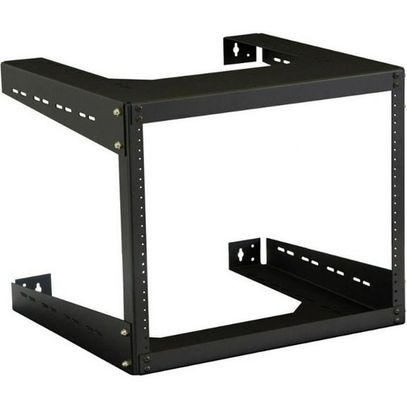 Kendall Howard 8U 18" Deep Open Frame Wall Rack
