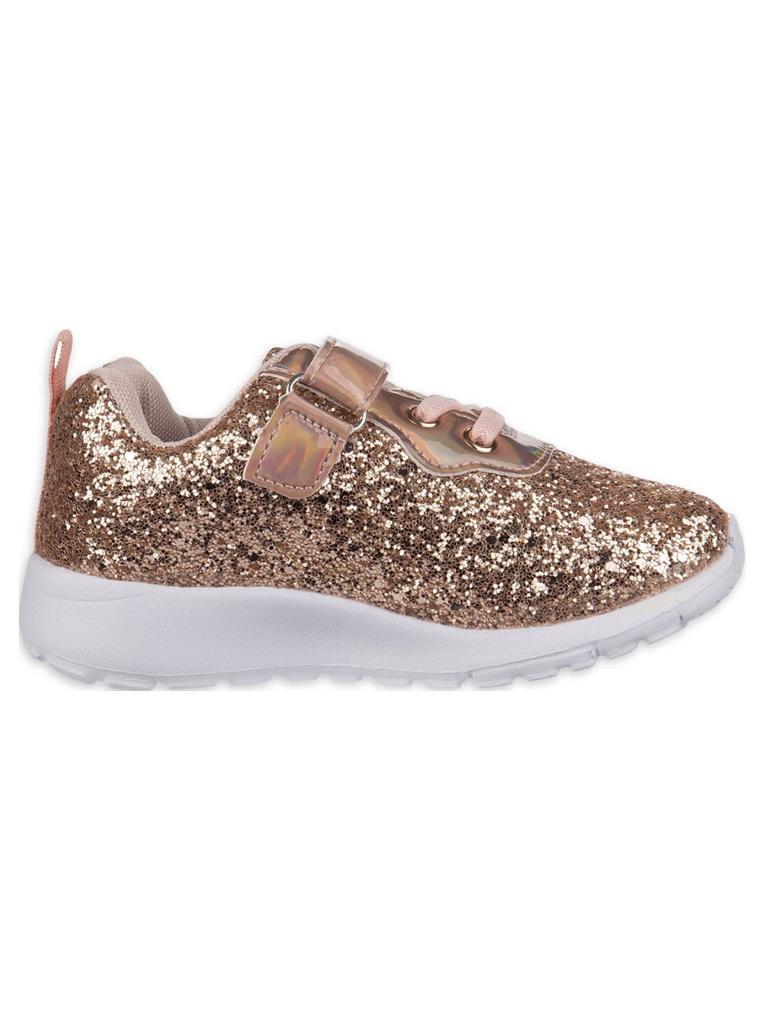 Laura Ashley Toddler Girls Glitter Sneakers, Sizes 7-12
