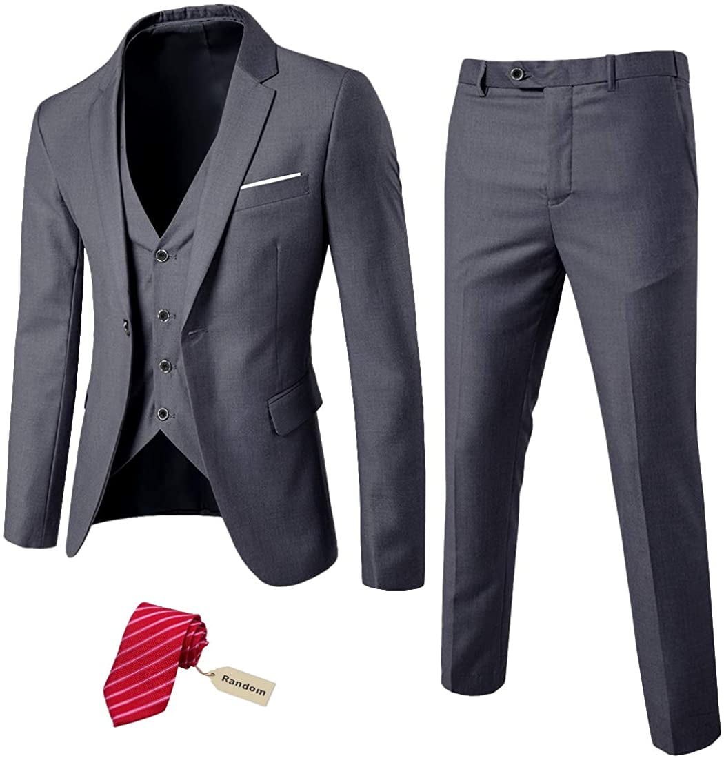 Coolred-Men Single Button Modern Fit Dinner Jacket & Pants Set