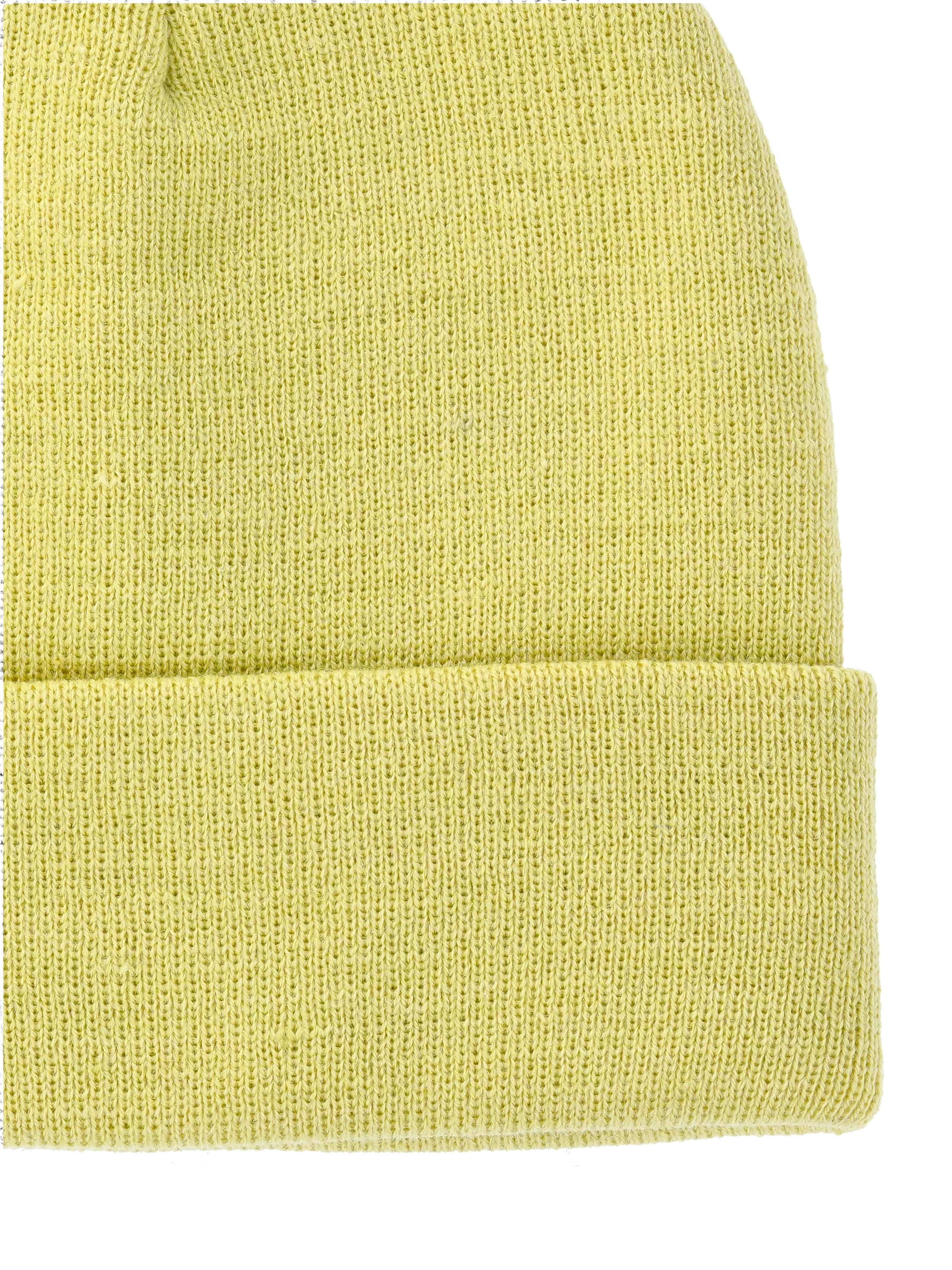 No Boundaries Women's Flat Knit Beanie, One Size, Iced Pear