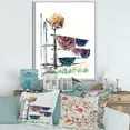 thumbnail image 2 of Designart 'Colorful Russian Rugs On Drying Line' Global Framed Canvas Wall Art Print, 2 of 5
